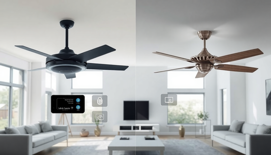 Smart Ceiling Fans vs Traditional Ceiling Fans: Which is the Best Choice for Your Home in 2025?