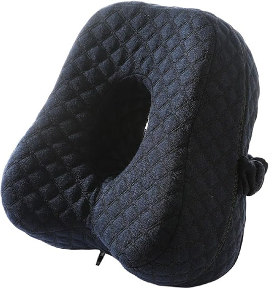 Knee &Leg Pillow for Side Sleepers-Mermory Foam Pillow for Between Legs-Sciatica Pain Relief-Knee,Legs and Back Relief. (Navy blue), DC-0888
