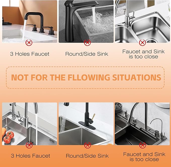 Kitchen Sink Splash Guard Faucet Mat Funny Cats Family Sink Splash Guard Behind Faucet,1 PC Soft Diatom Mud Non-Slip Mat-for Kitchen,Sink Mat,Dish Drying Mat,Bathroom Faucet Mat 15.5"X5.5"